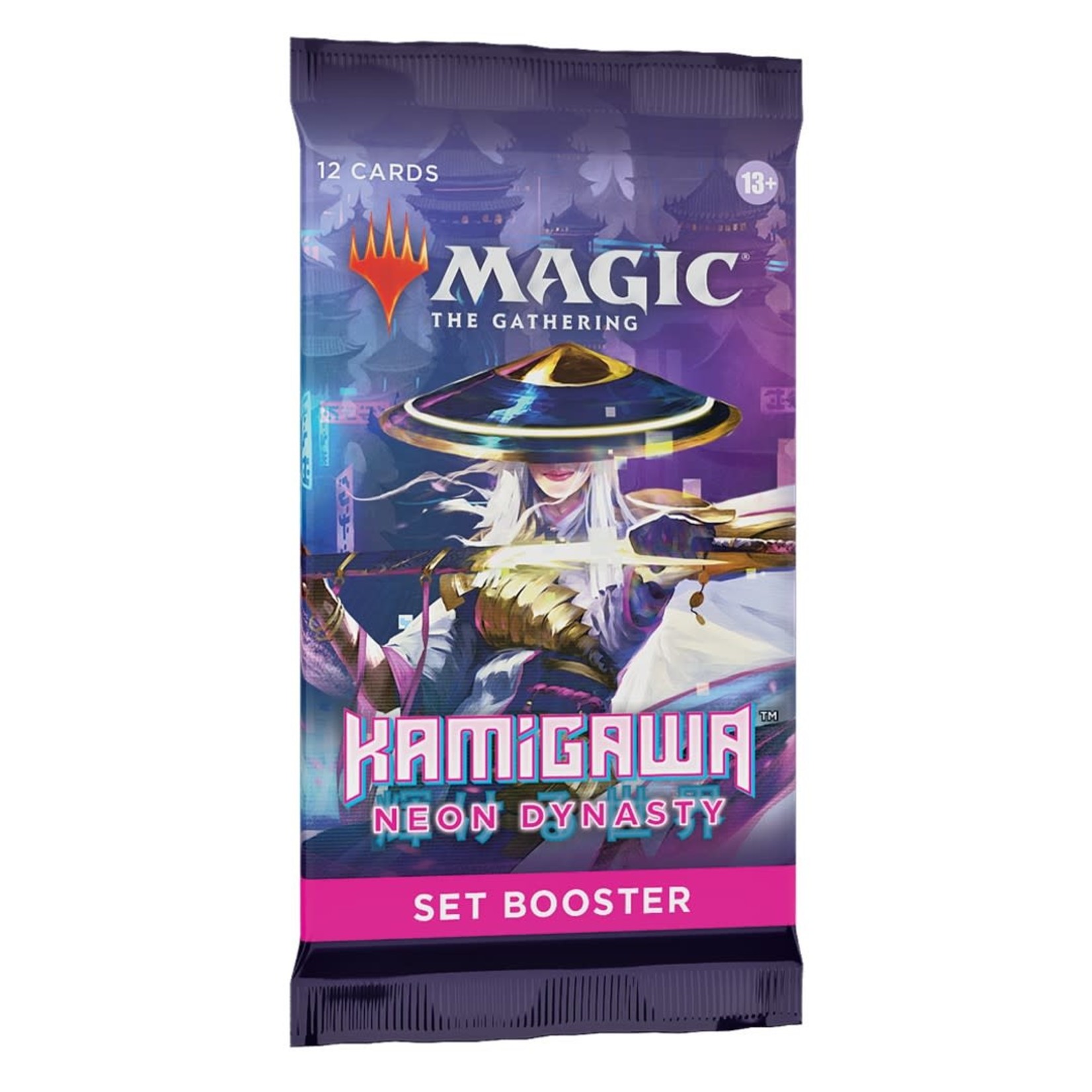 Wizards of the Coast Magic the Gathering Kamigawa Neon Dynasty KND Set Booster PACK
