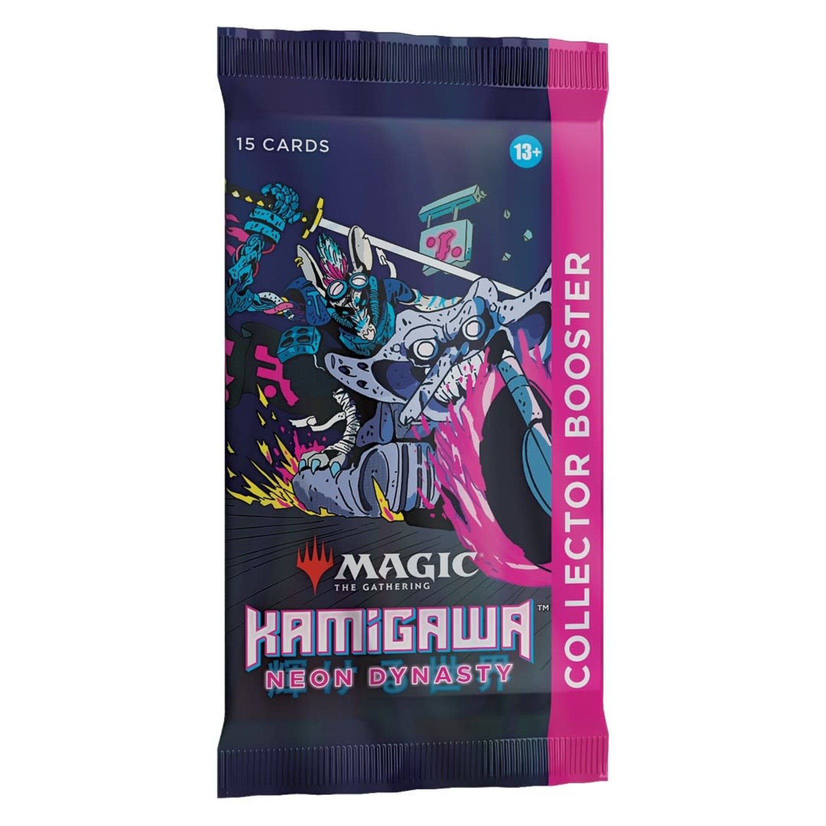 Wizards of the Coast Magic the Gathering Kamigawa Neon Dynasty KND Collector Booster PACK