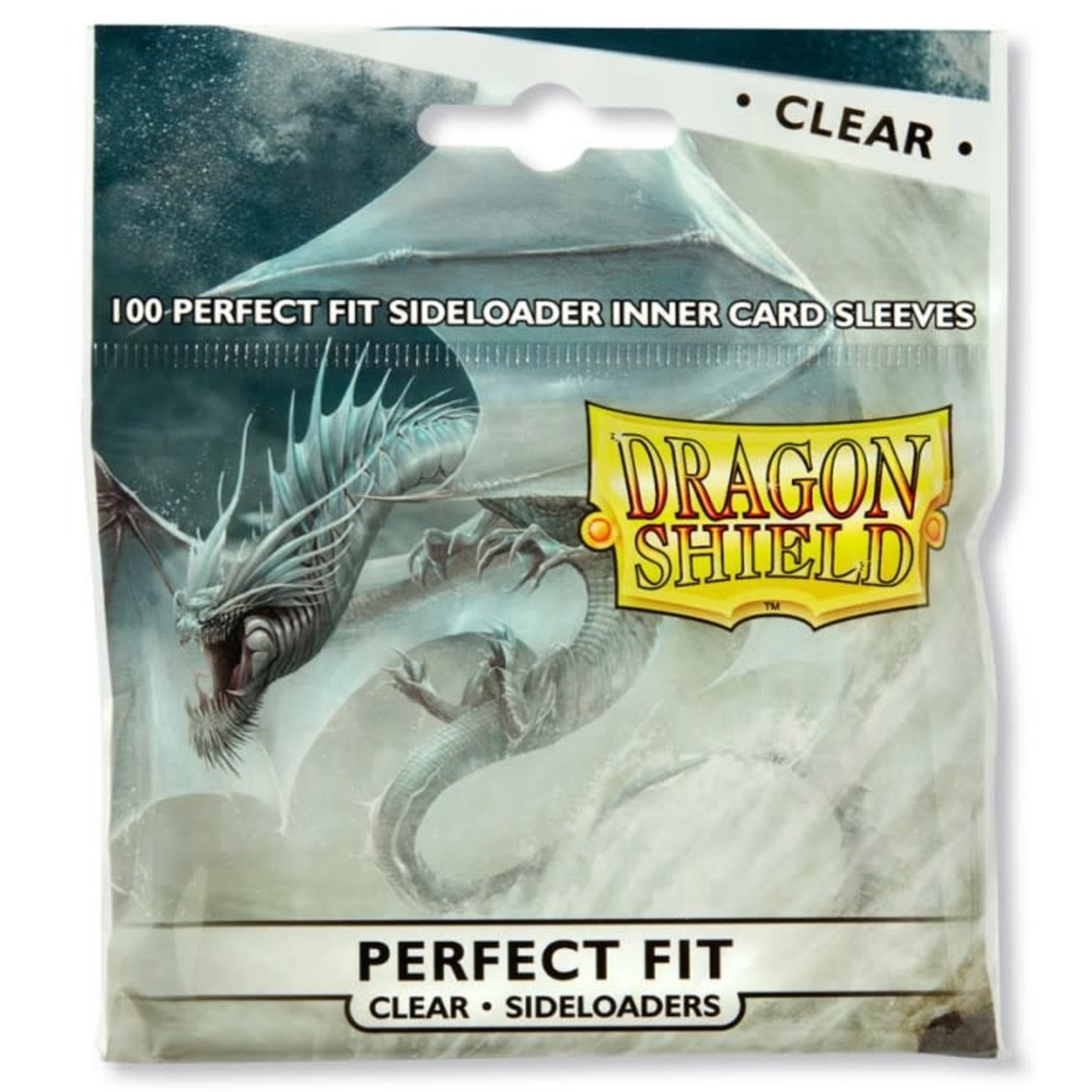 Arcane Tinmen Dragon Shield Perfect Fit Sleeves Sideloaders Clear 100 ct