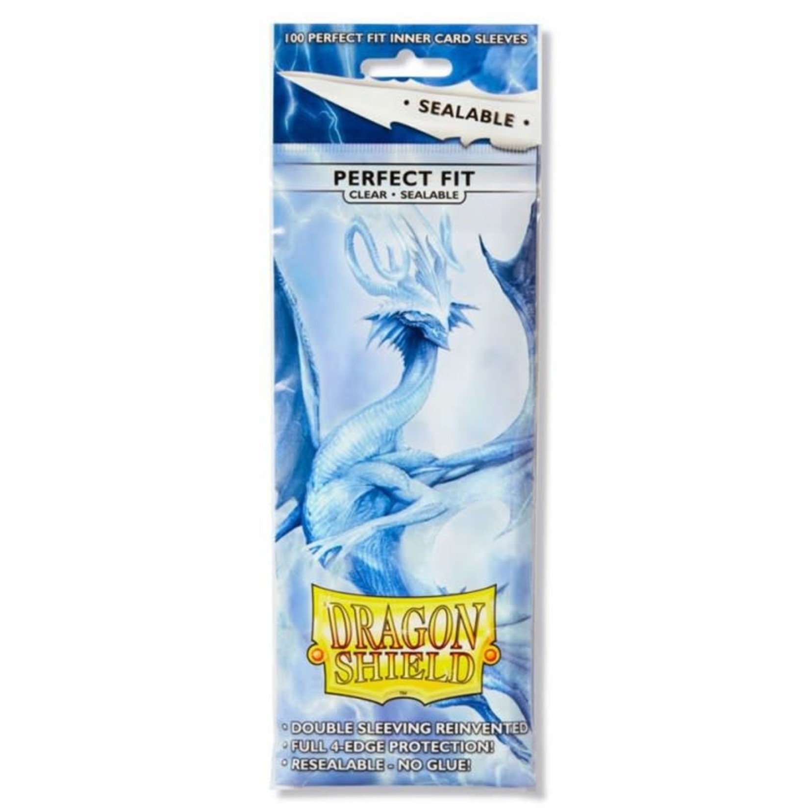 Arcane Tinmen Dragon Shield Perfect Fit Sleeves Sealable Clear 100 ct