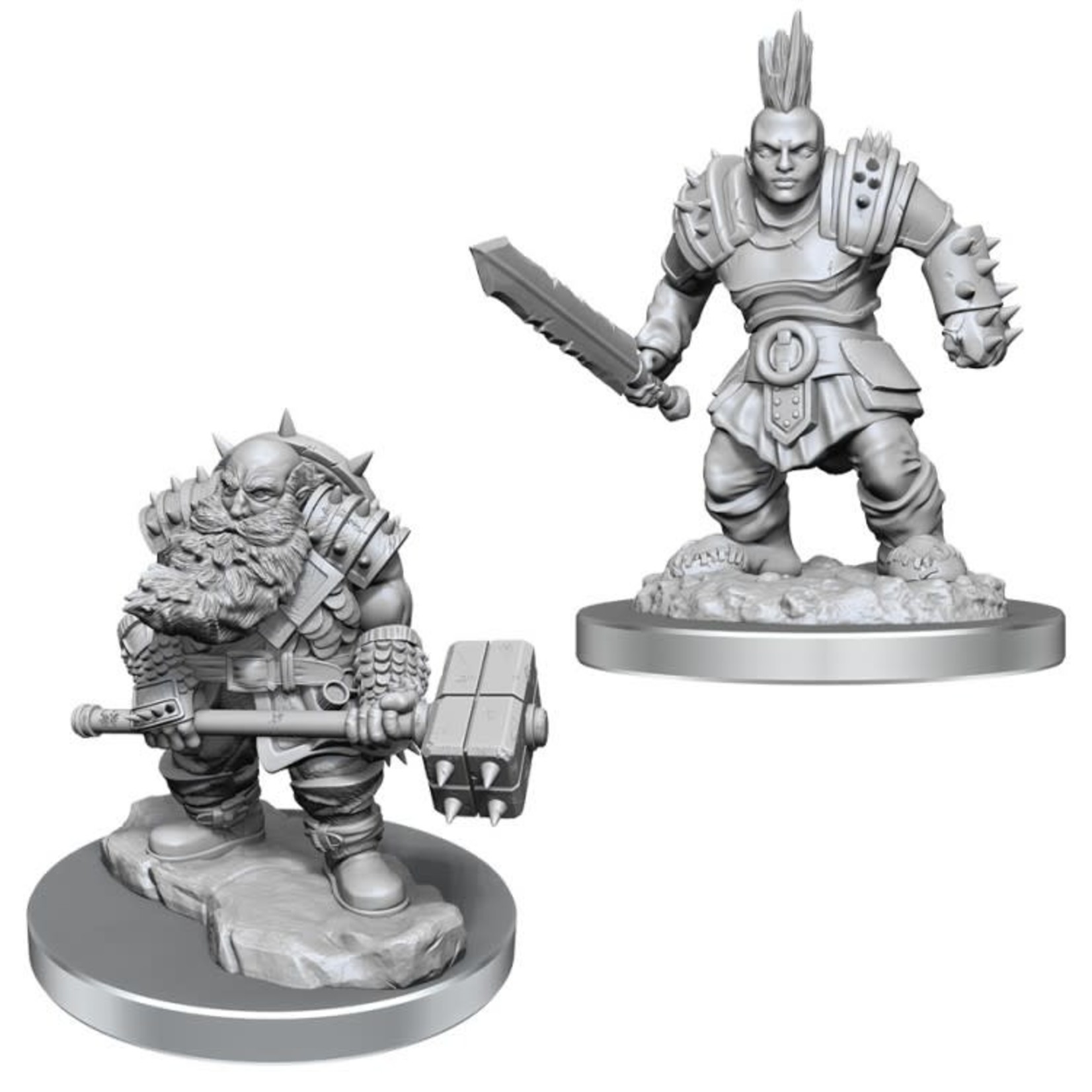 WizKids Dungeons and Dragons Nolzur's Marvelous Minis Duergar Fighters