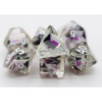 Foam Brain Games Demisexual Flag RPG Dice 7 die set