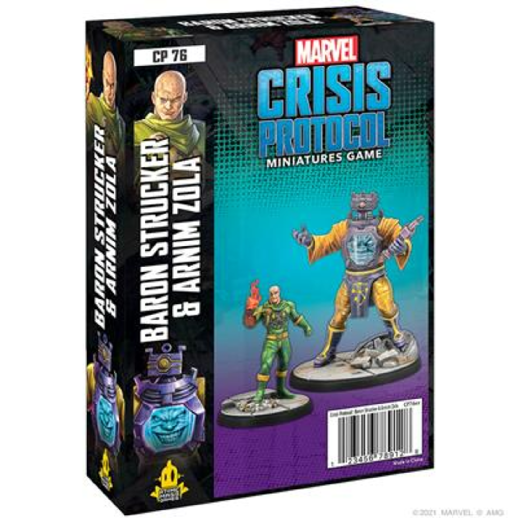 Atomic Mass Games Marvel Crisis Protocol Baron Strucker and Arnim Zola