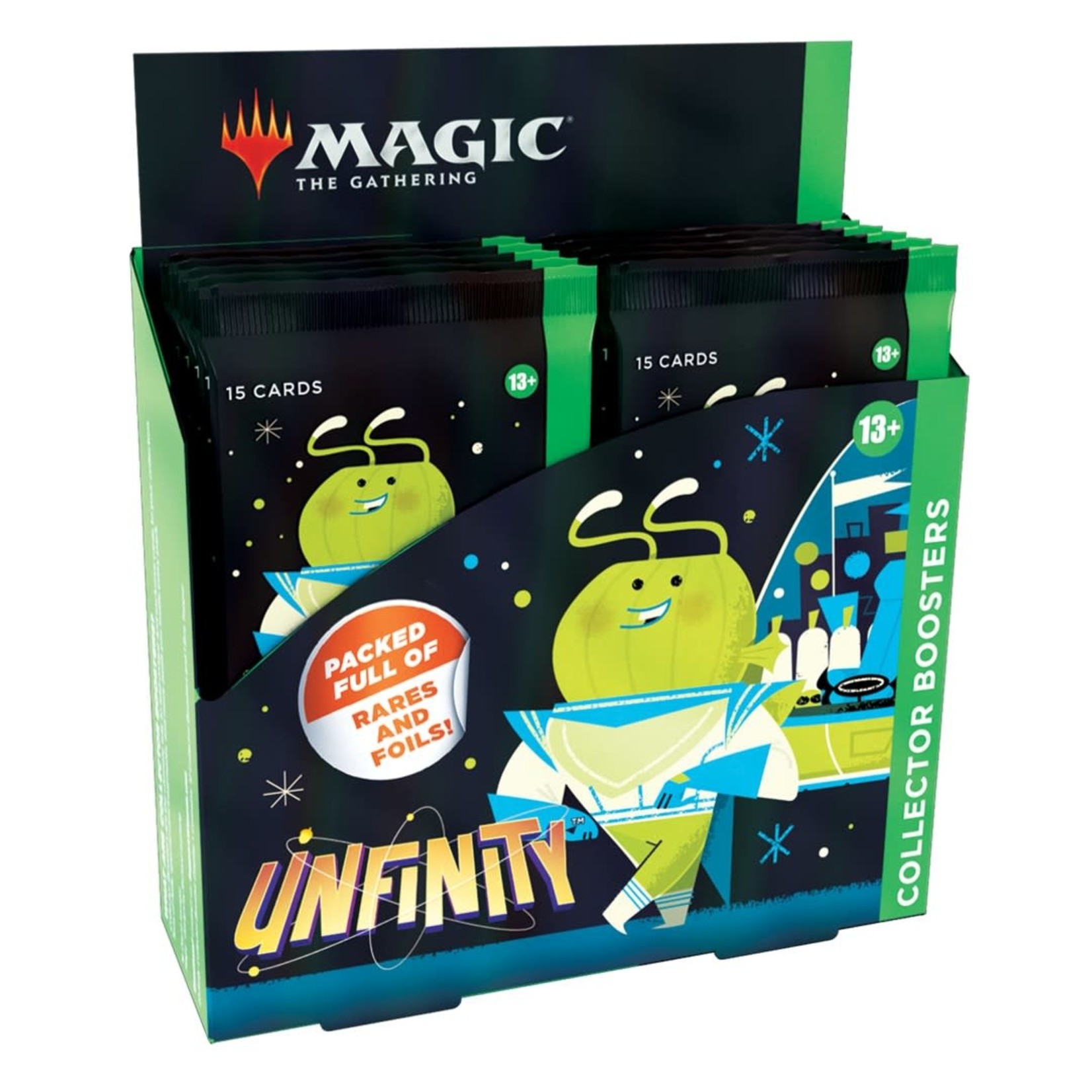 Wizards of the Coast Magic the Gathering Unfinity UNF Collector Booster Box