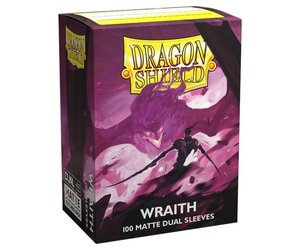 Dragon Shield Standard Matte Dual Sleeves Wraith 100 ct - Guardian