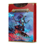 Games Workshop Warhammer Age of Sigmar Warscroll Cards Disciples of Tzeentch 3E