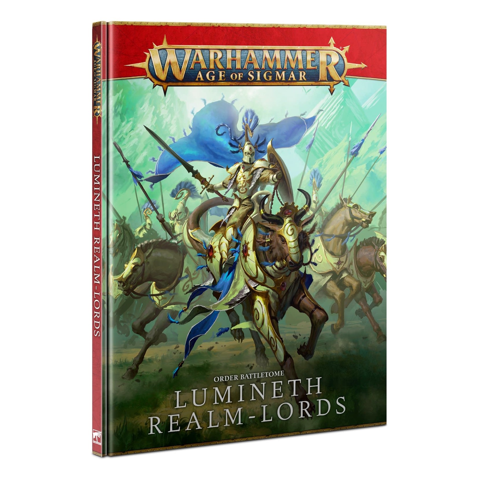 Games Workshop Warhammer Age of Sigmar Battletome Lumineth Realm-lords 3E