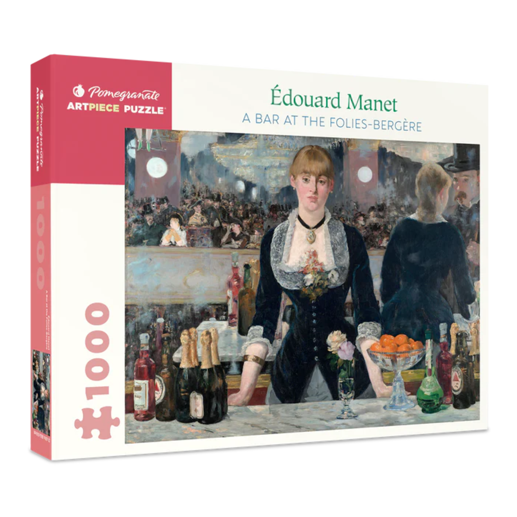 Pomegranate Communications 1000 pc Puzzle Edouard Manet A Bar at the Folies-Bergere