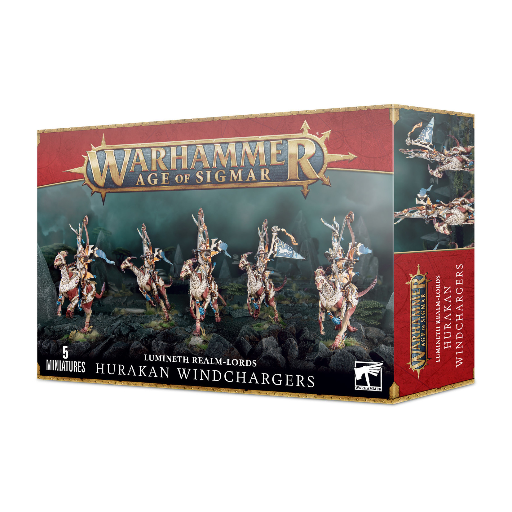 Games Workshop Warhammer Age of Sigmar Order Lumineth Hurakan Windchargers