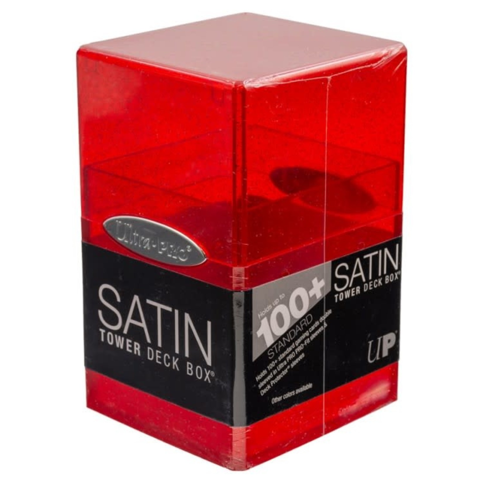 Ultra Pro Ultra Pro Satin Tower Deck Box Glitter Red