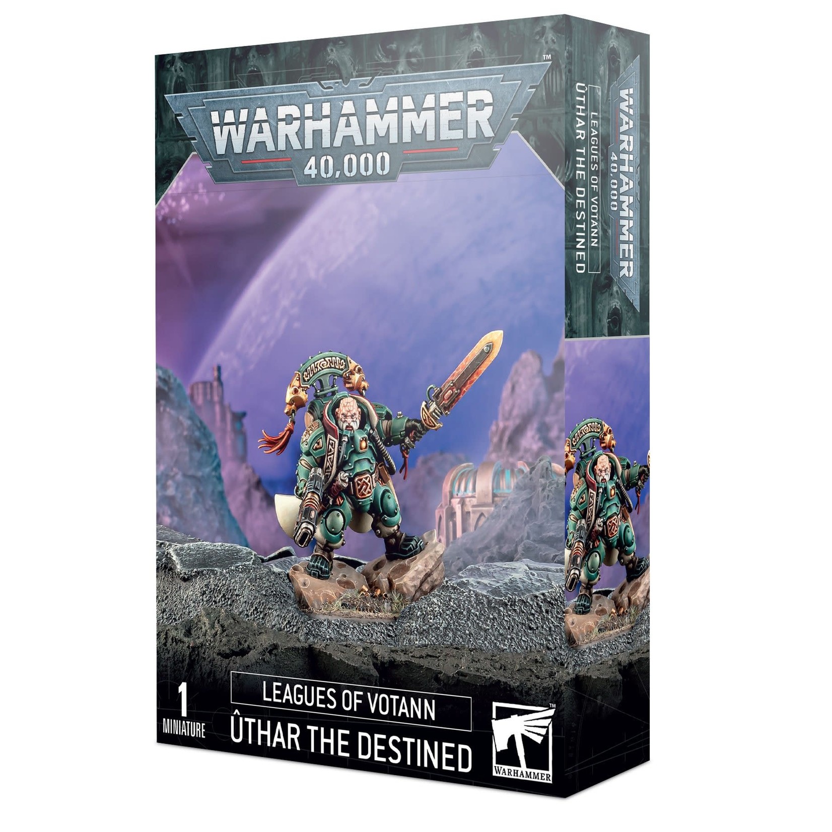 Games Workshop Warhammer 40k Xenos Leagues of Votann Uthar the Destined