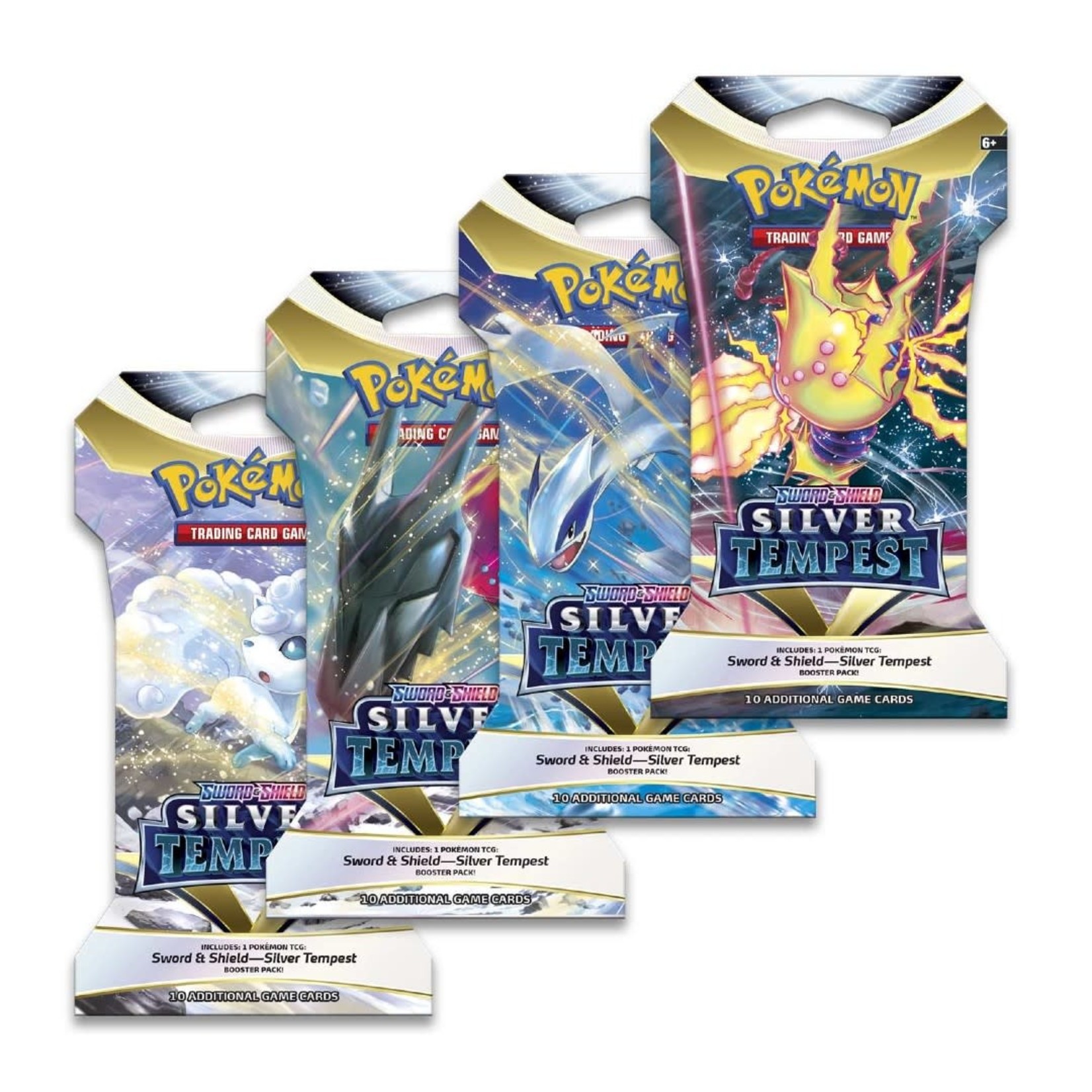Pokemon Company International Pokemon Sword and Shield Silver Tempest Sleeved Booster Pack