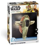 Asmodee 4D Puzzle Star Wars Book of Boba Fett Boba's Starfighter