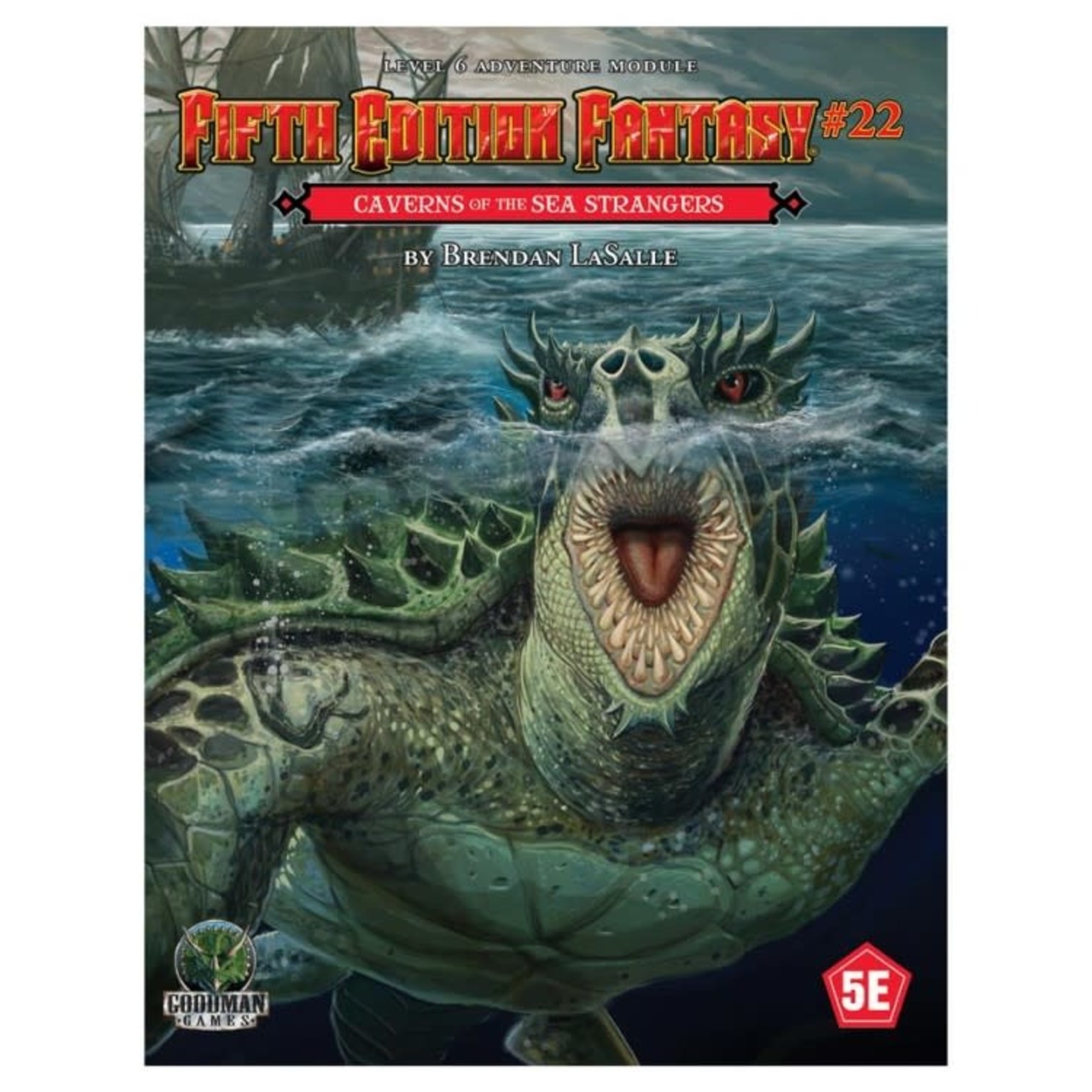 Goodman Games 5th Fifth Edition Fantasy #22 Caverns of the Sea Strangers