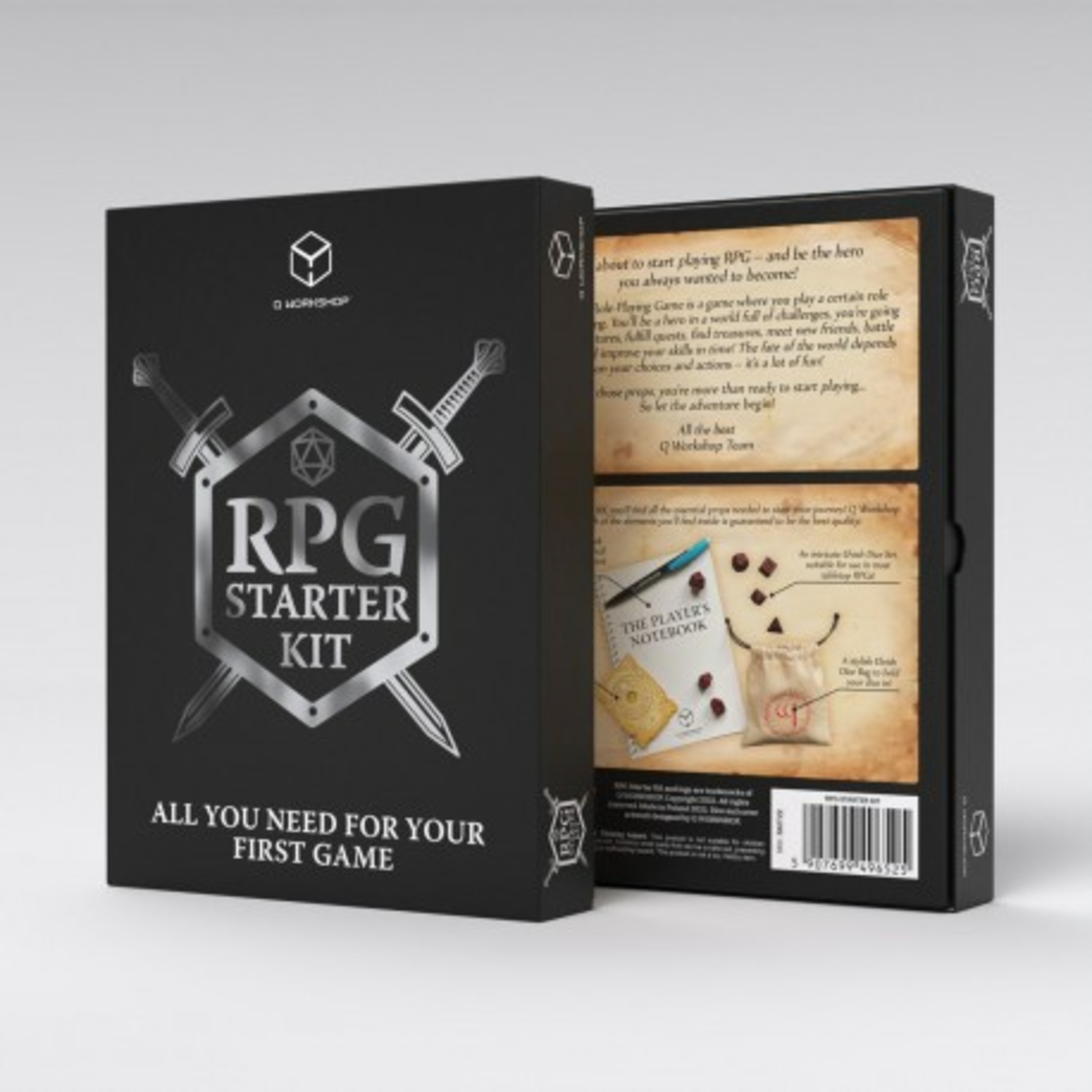 D4 - RPG dice - Q WORKSHOP - Q WORKSHOP