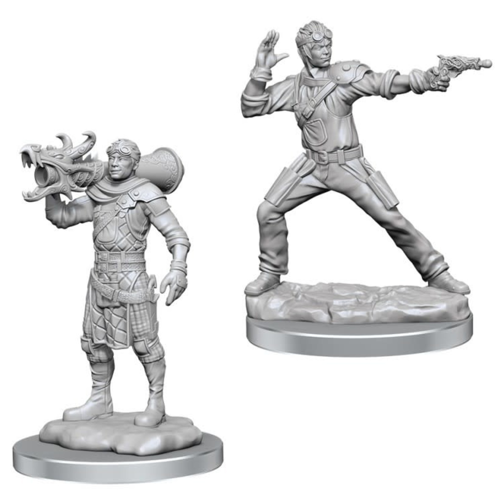 WizKids Dungeons and Dragons Nolzur's Marvelous Minis Human Artificer and Human Apprentice