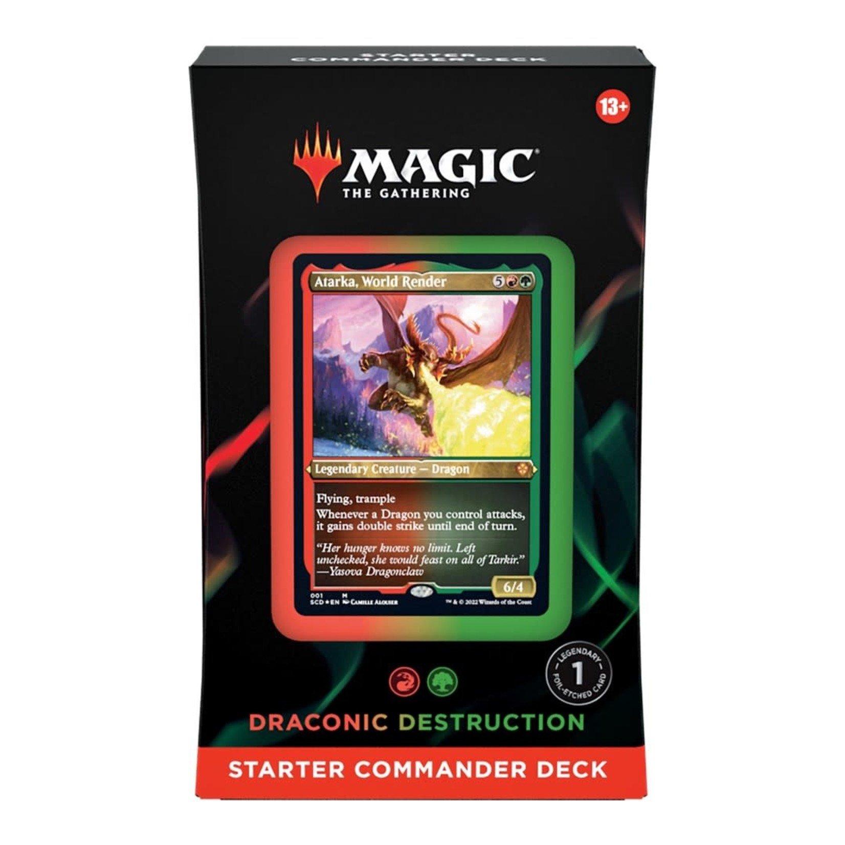 Wizards of the Coast Magic the Gathering Starter Commander Deck Draconic Destruction