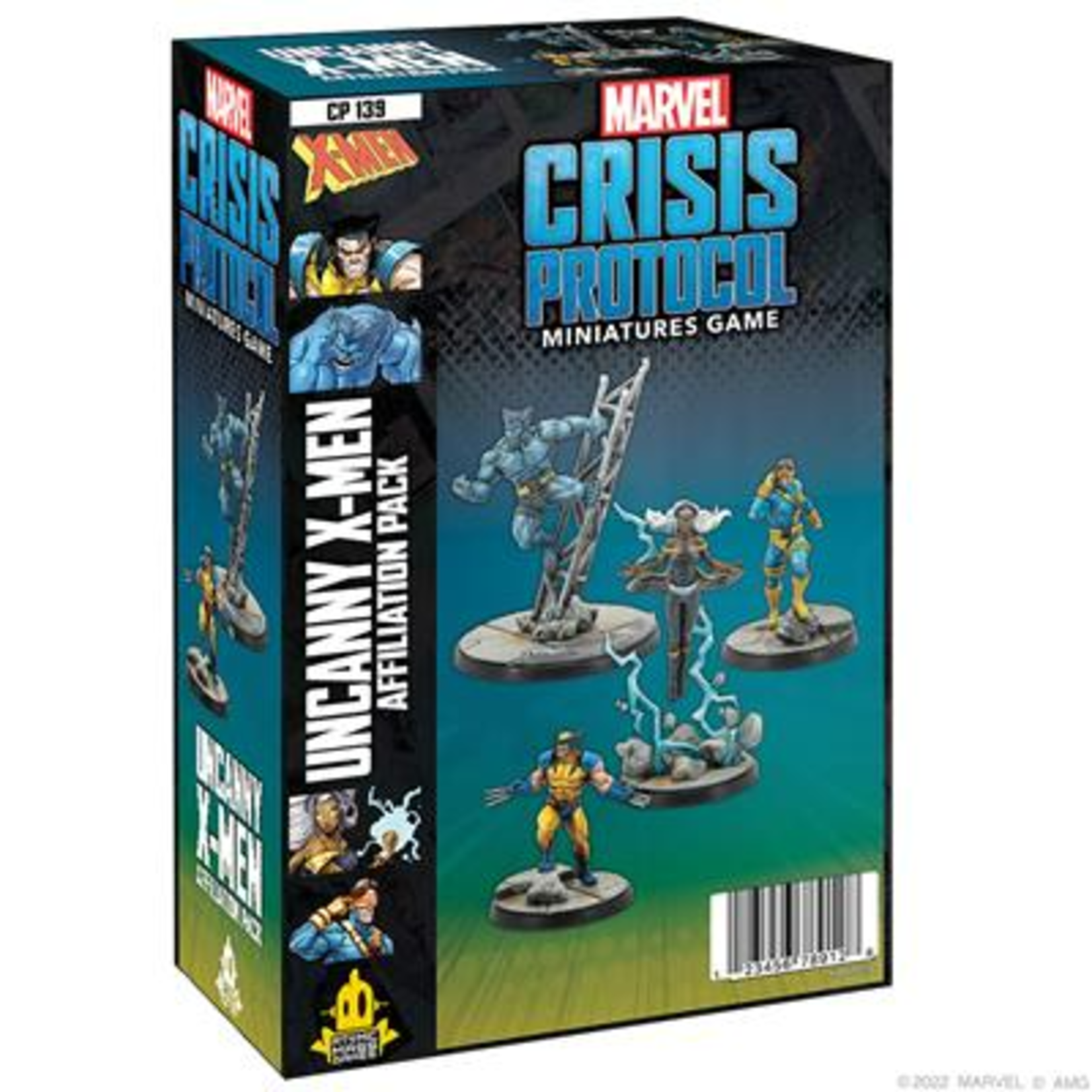 Atomic Mass Games Marvel Crisis Protocol Uncanny X-Men Affiliation Pack