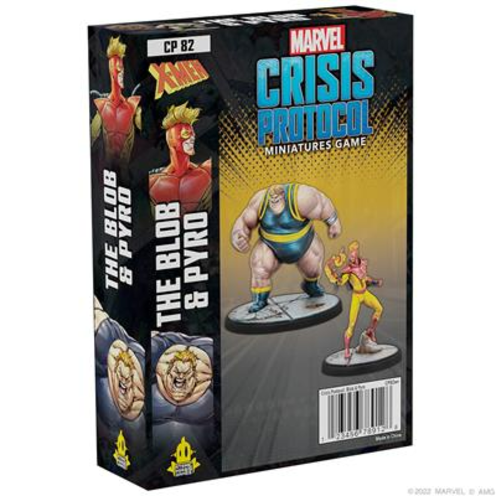 Atomic Mass Games Marvel Crisis Protocol The Blob and Pyro