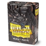 Arcane Tinmen Dragon Shield Japanese Matte Sleeves Black 60 ct