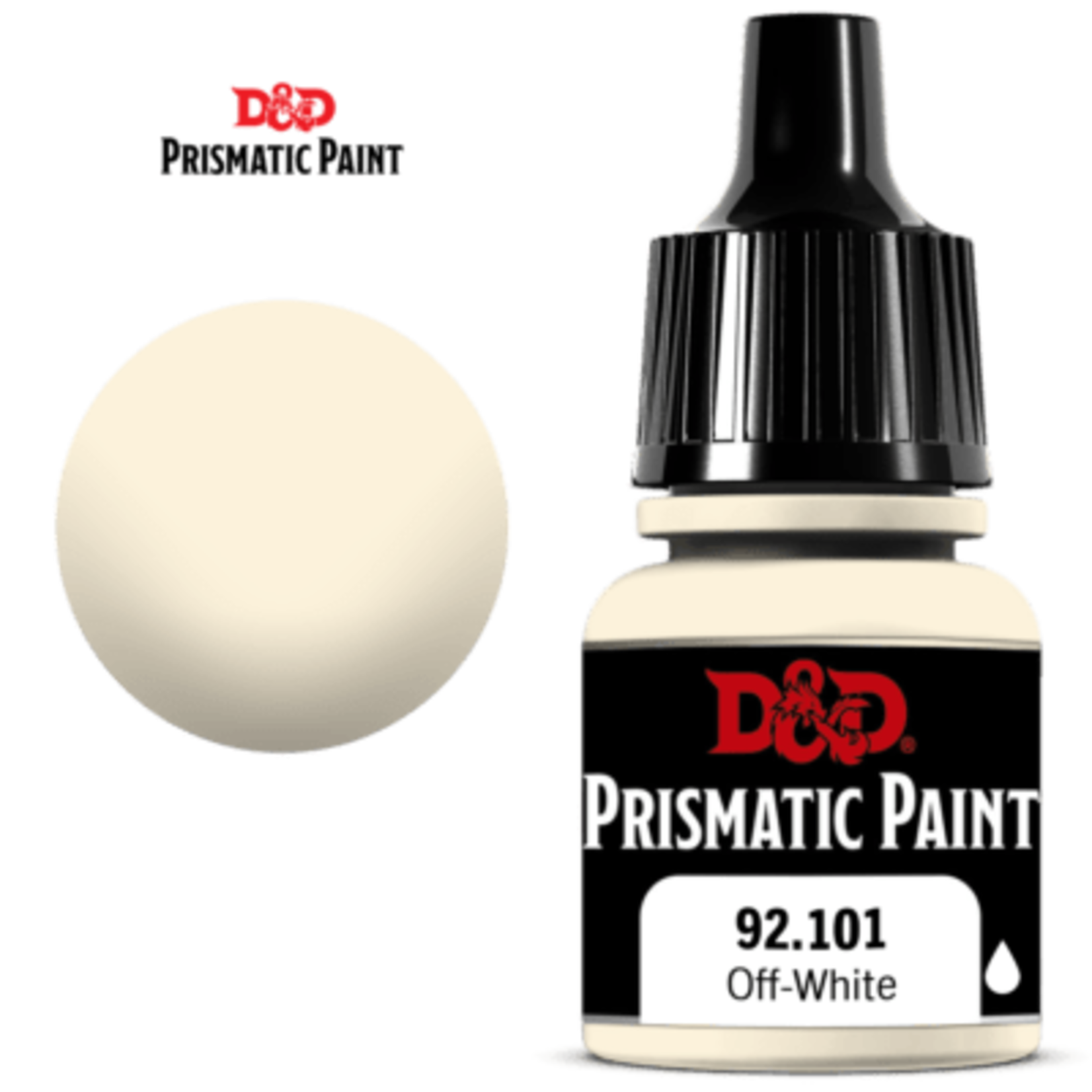 WizKids WizKids Dungeons and Dragons Prismatic Paint Off White 92101