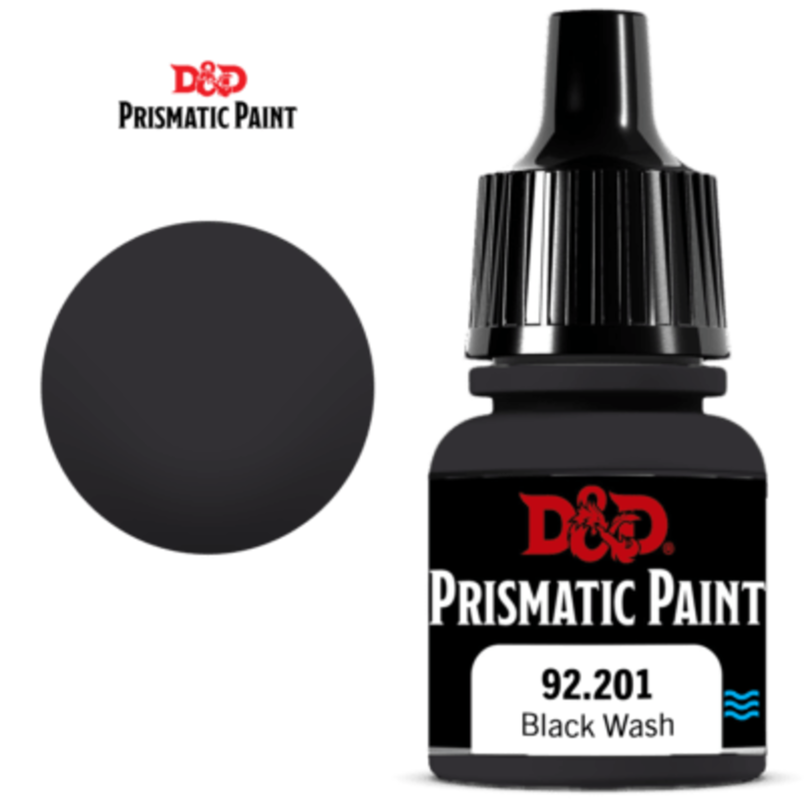 WizKids WizKids Dungeons and Dragons Prismatic Paint Black Wash 92201