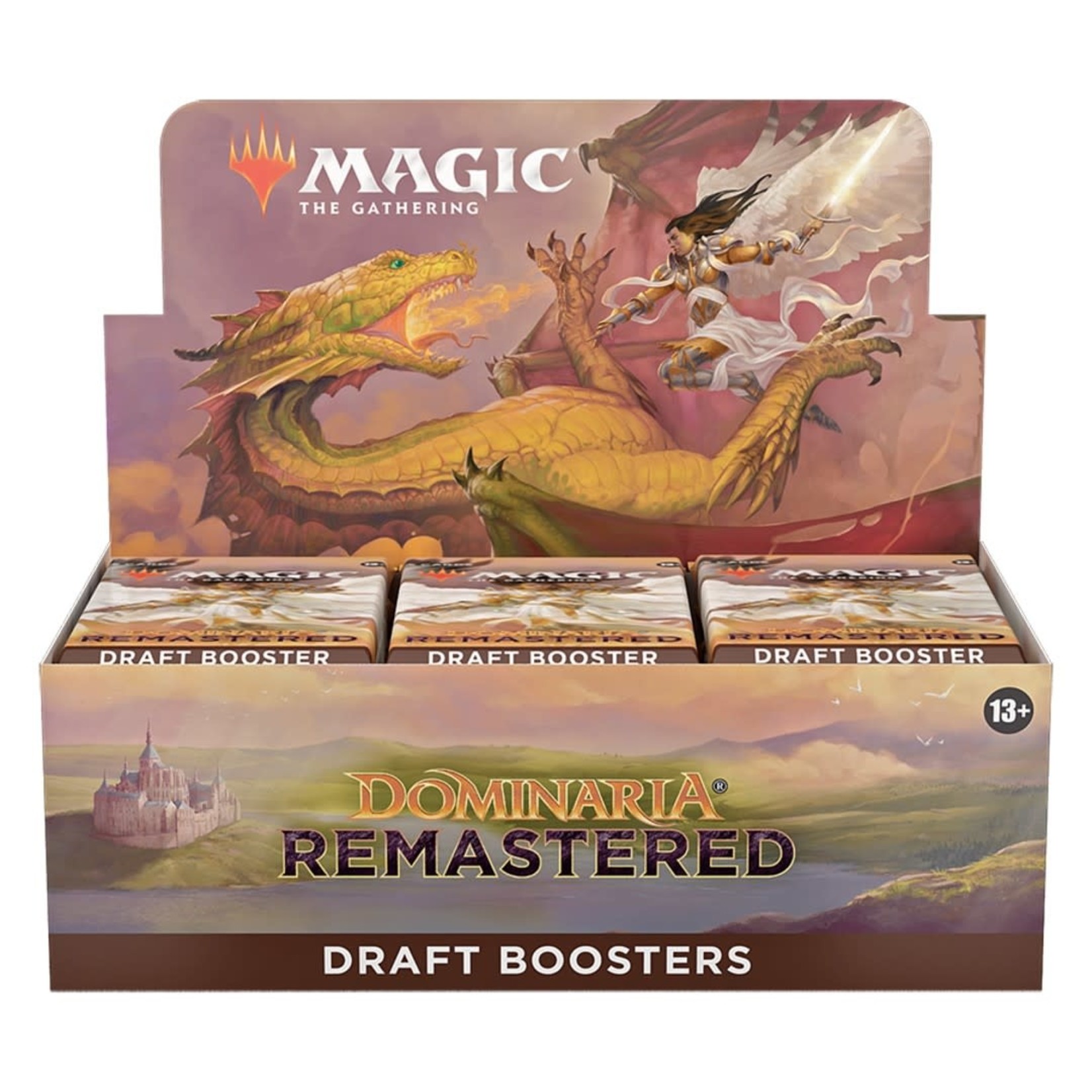Wizards of the Coast Magic the Gathering Dominaria Remastered Draft Booster Box DMR
