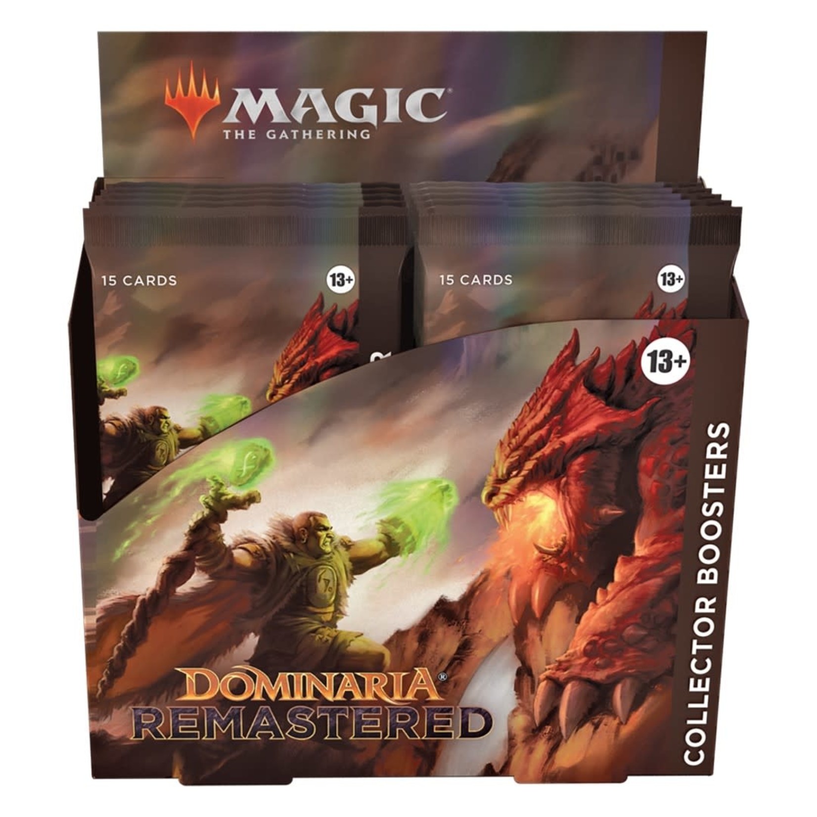 Wizards of the Coast Magic the Gathering Dominaria Remastered Collector Booster Box DMR
