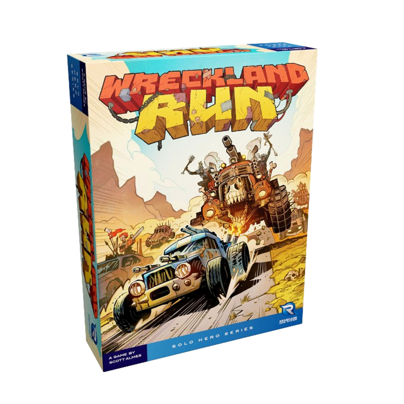 Renegade Game Studios Solo Hero Wreckland Run