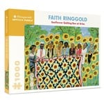 Pomegranate Communications 1000 pc Puzzle Faith Ringgold Sunflower Quilting Bee at Arles