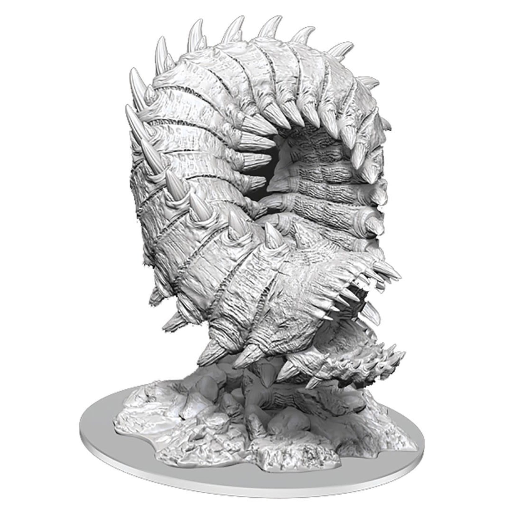 WizKids Dungeons and Dragons Nolzur's Marvelous Minis Purple Worm Unpainted