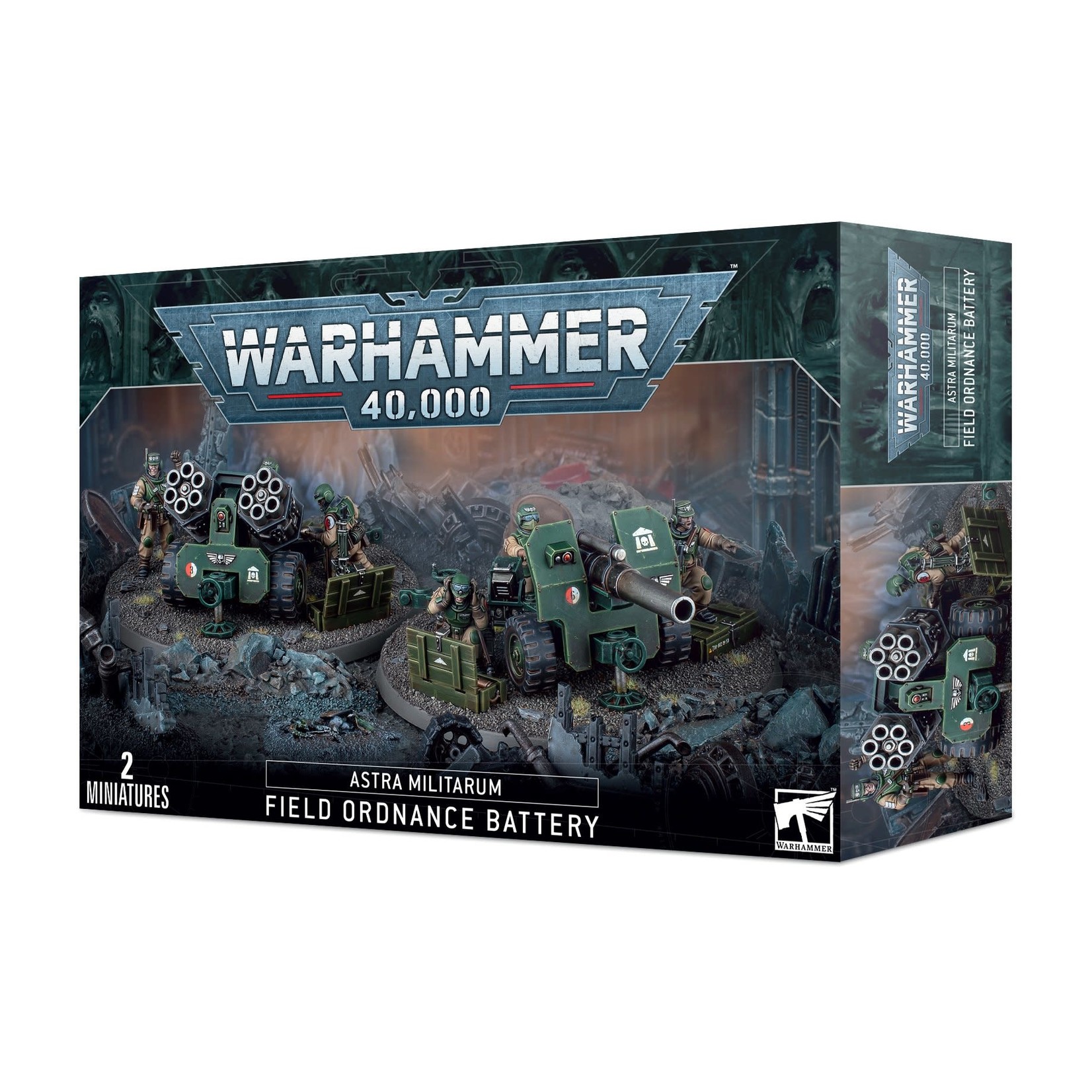 Games Workshop Warhammer 40k Imperium Astra Militarum Field Ordnance Battery