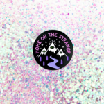 Band of Weirdos Home on the Strange Enamel Pin