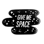 These Are Things Give Me Space Enamel Pin