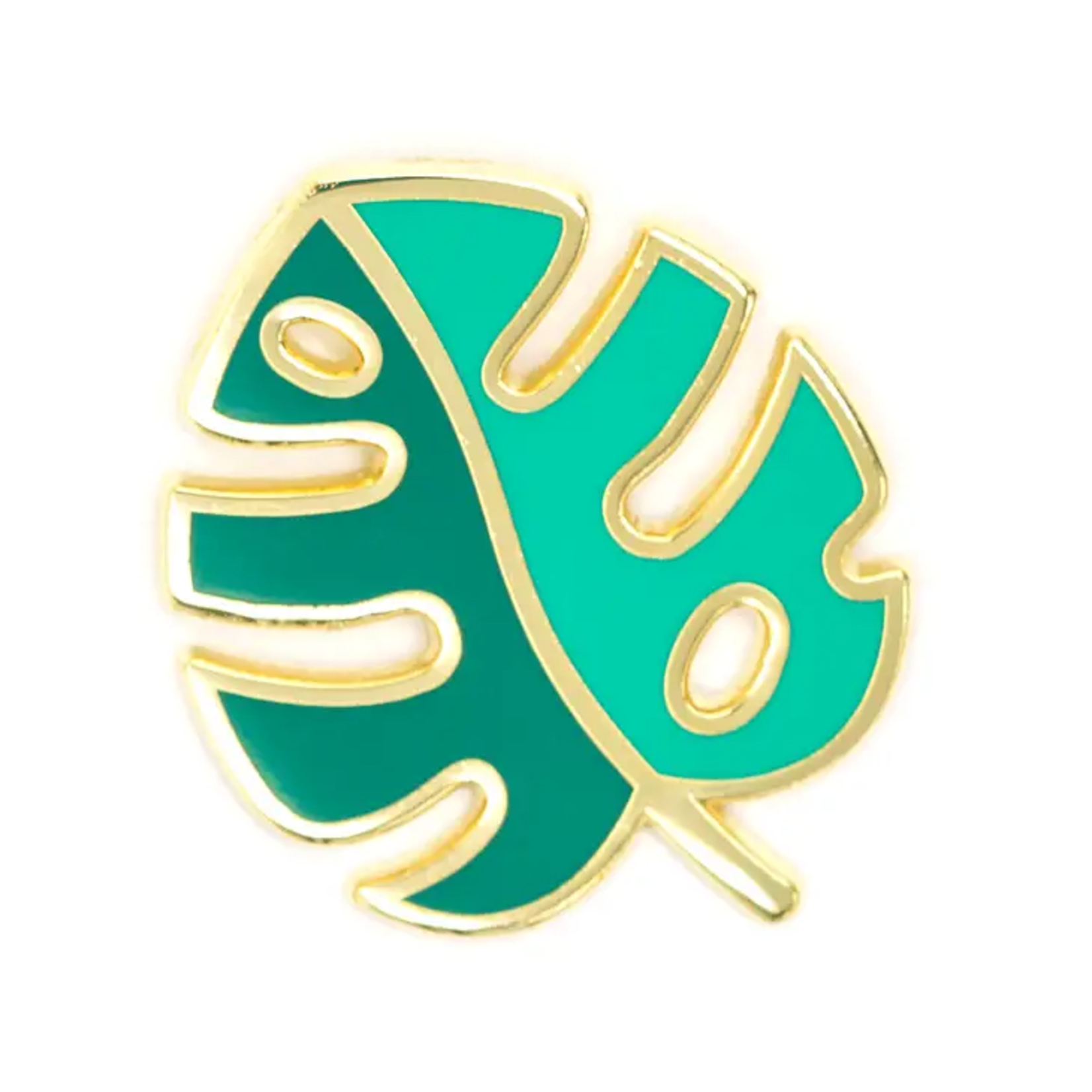 These Are Things Monstera Leaf Enamel Pin