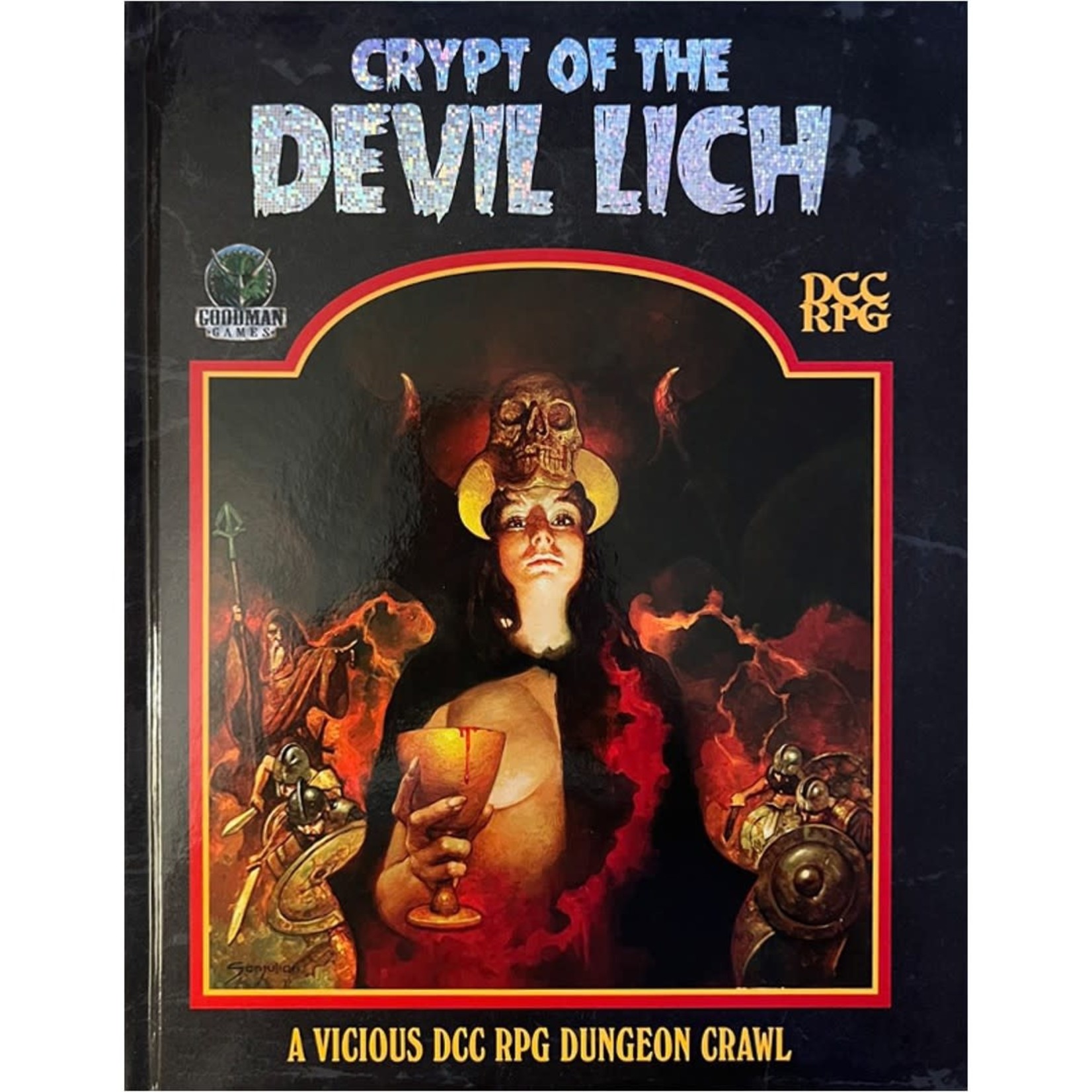 Goodman Games Dungeon Crawl Classics Crypt of the Devil Lich HC