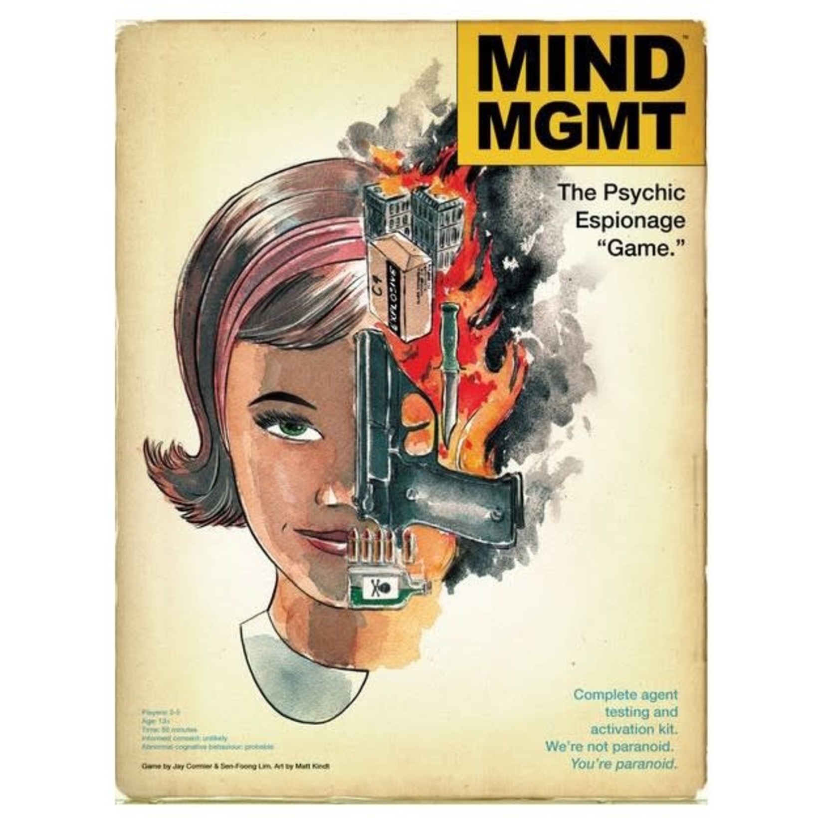Burnt Island Games MIND MGMT The Psychic Espionage Game