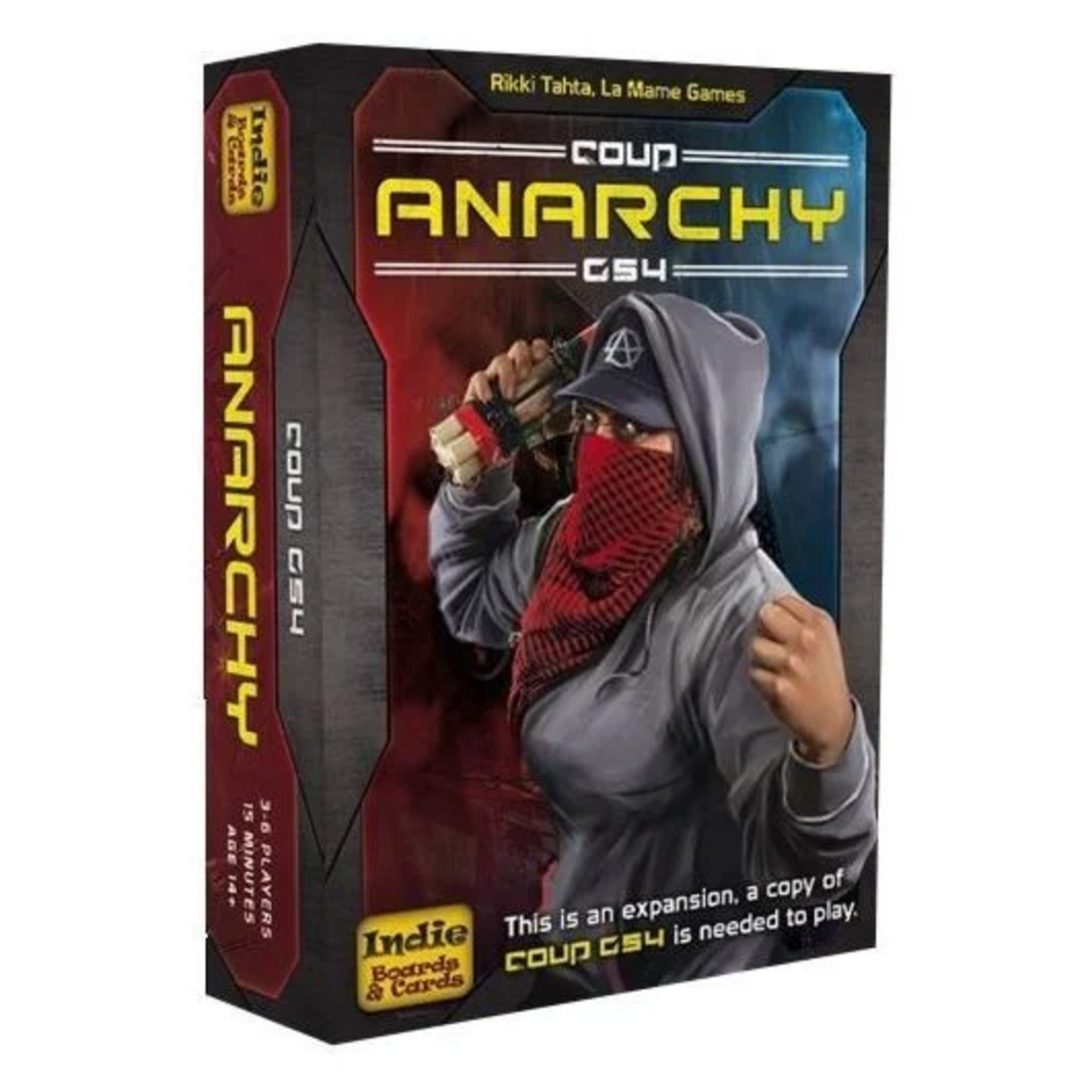 Indie Board and Card Coup Rebellion G54 Anarchy Expansion