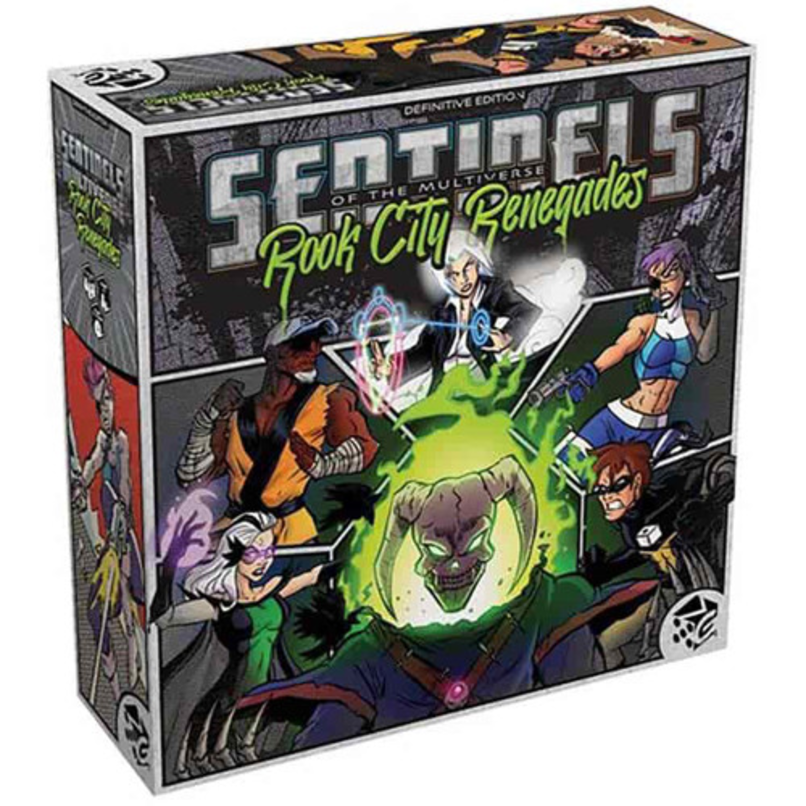 Greater Than Games Sentinels of the Multiverse Definitive Edition Rook City Renegades Expansion