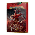 Games Workshop Warhammer Age of Sigmar Warscroll Cards Blades of Khorne