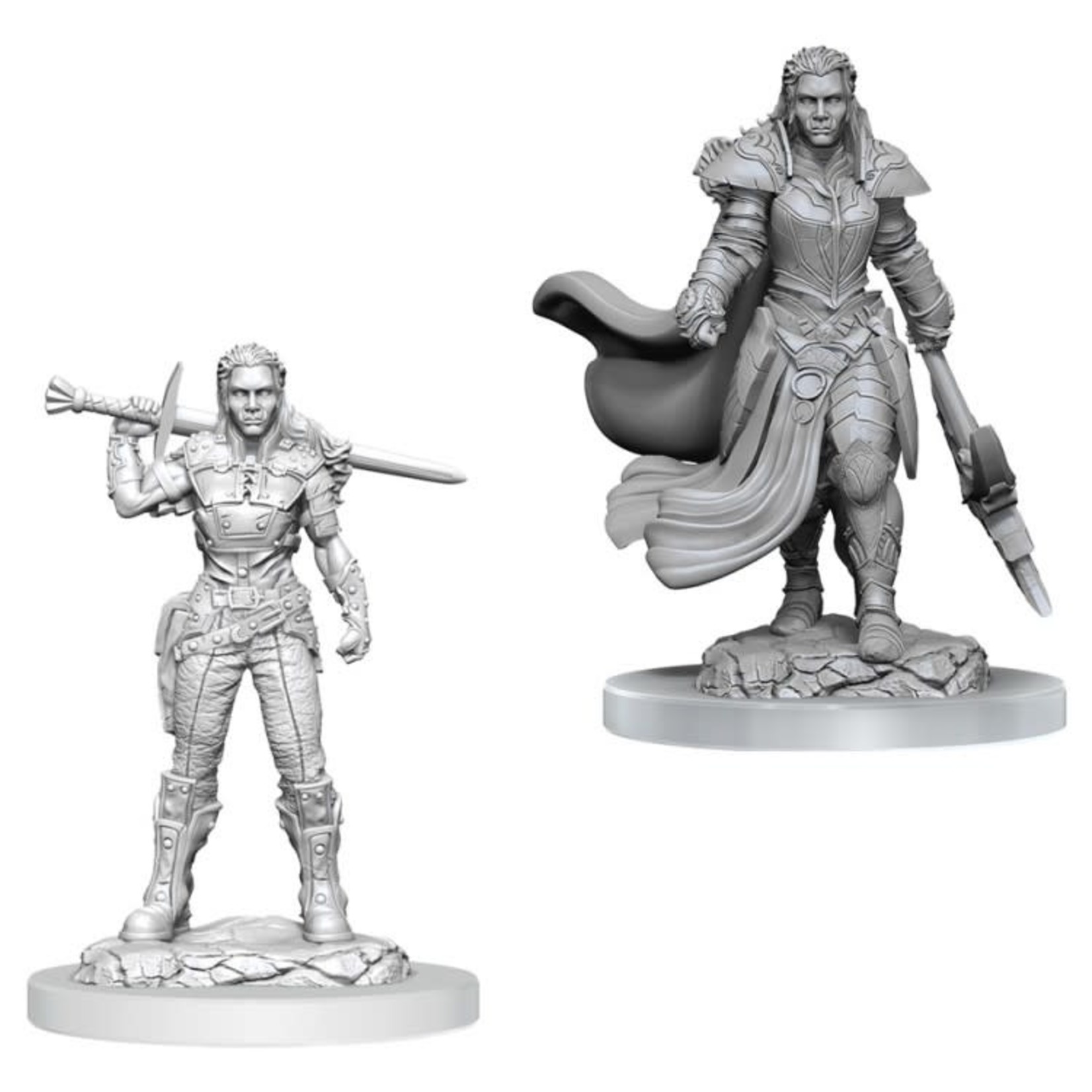 WizKids Dungeons and Dragons Nolzur's Marvelous Minis Orc Fighter Female