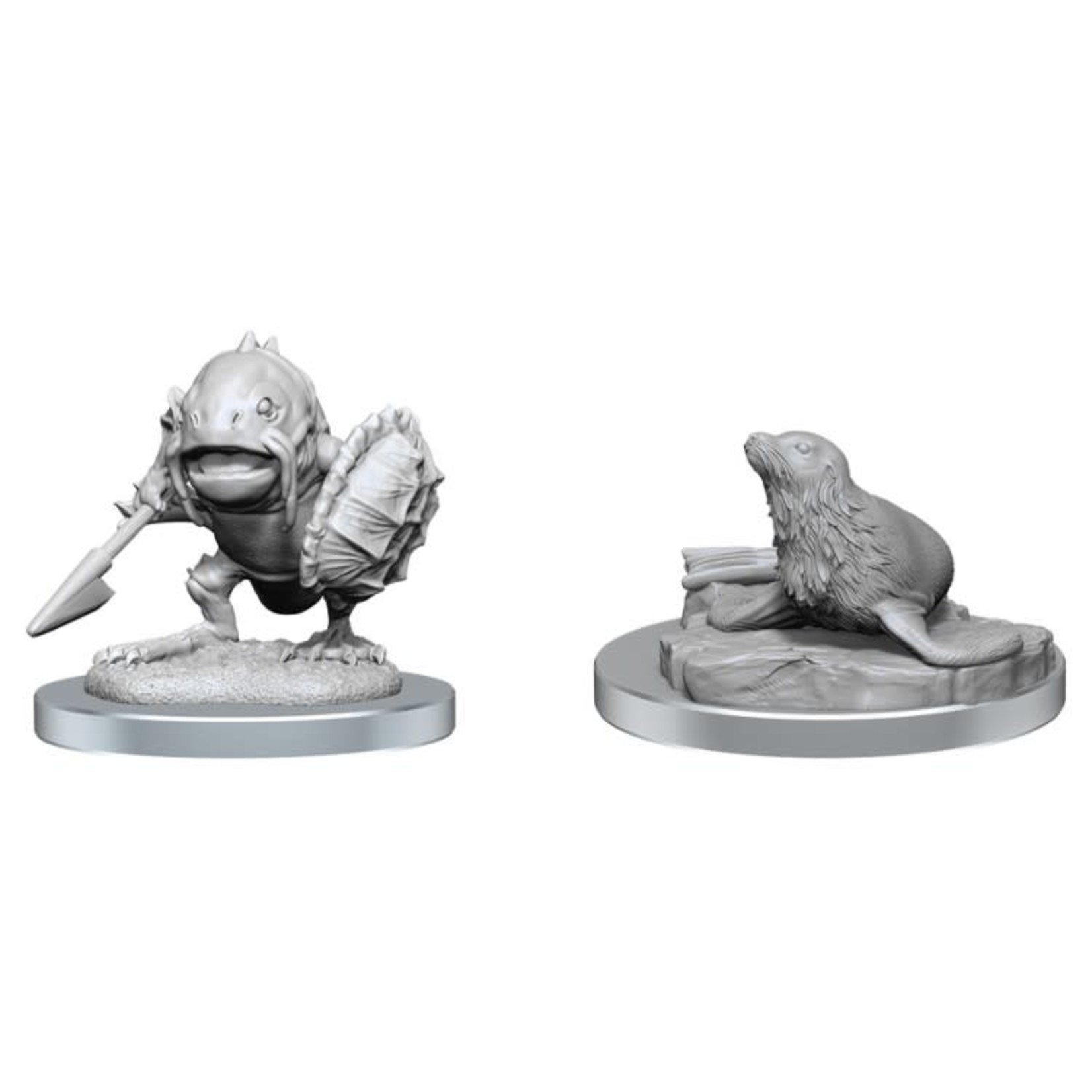WizKids Dungeons and Dragons Nolzur's Marvelous Minis Locathah and Seal