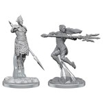 WizKids Dungeons and Dragons Nolzur's Marvelous Minis Sea Elf Fighters