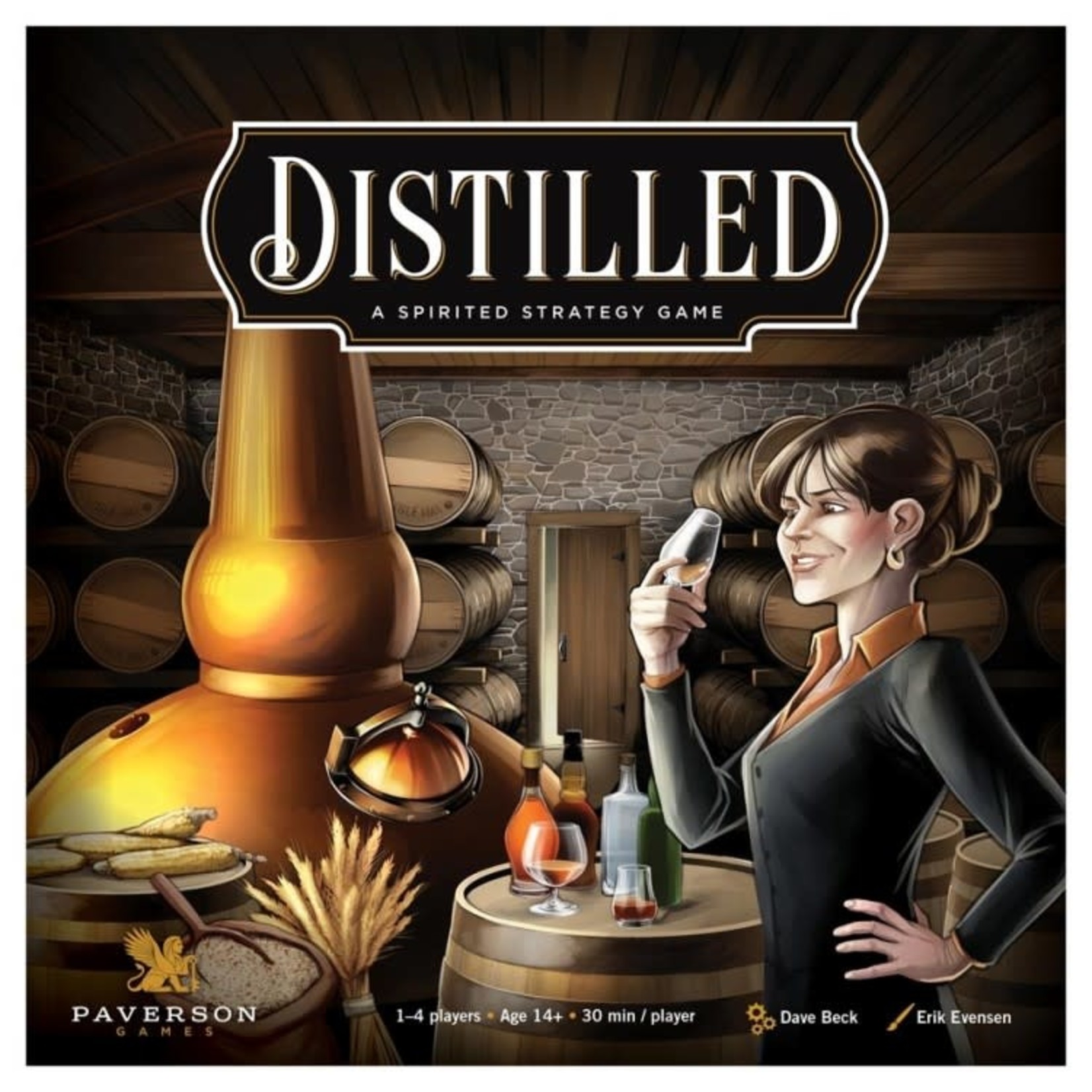 Paverson Games Distilled A Spirited Strategy Game