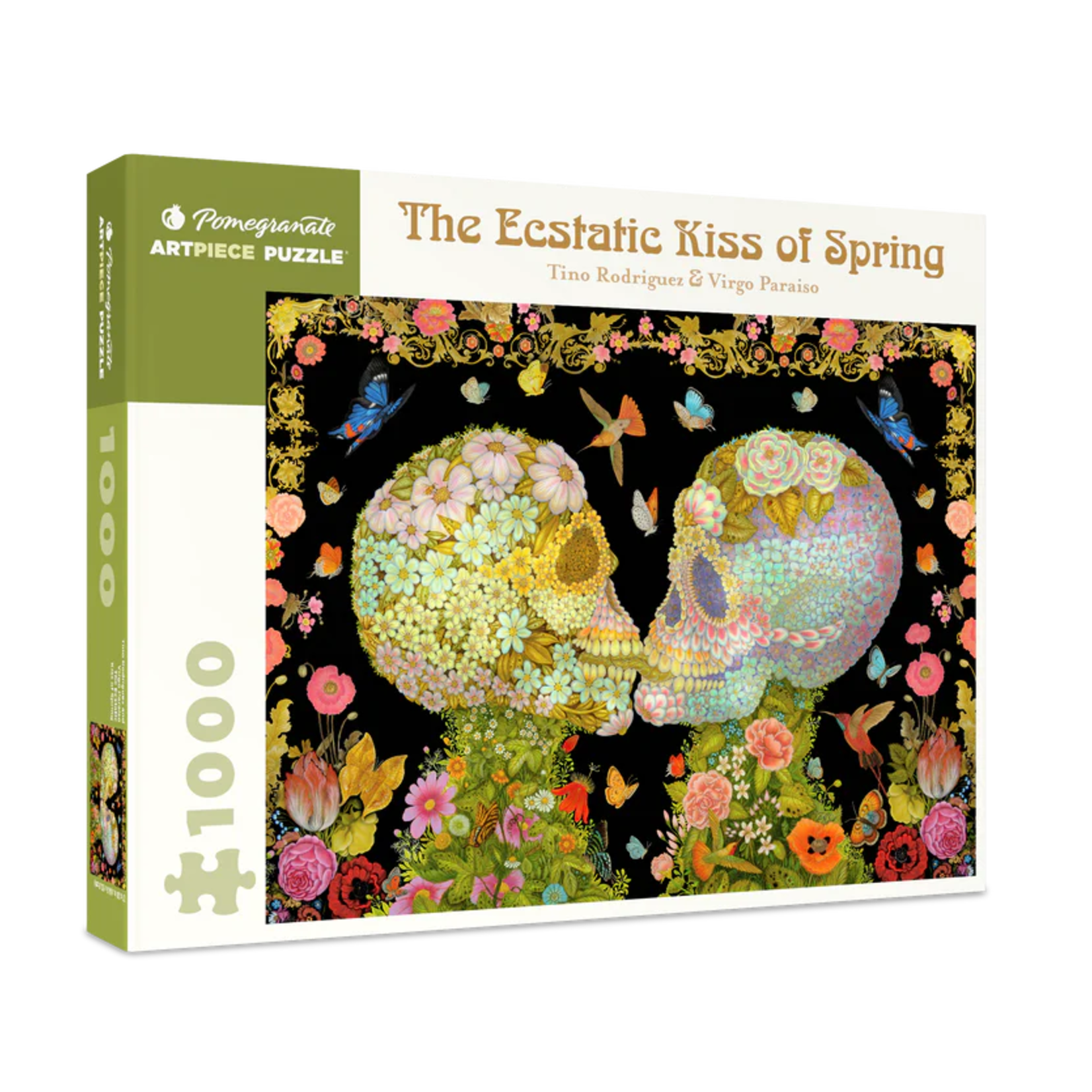 Pomegranate Communications 1000 pc Puzzle Tino Rodriguez and Virgo Paraiso The Ecstatic Kiss of Spring