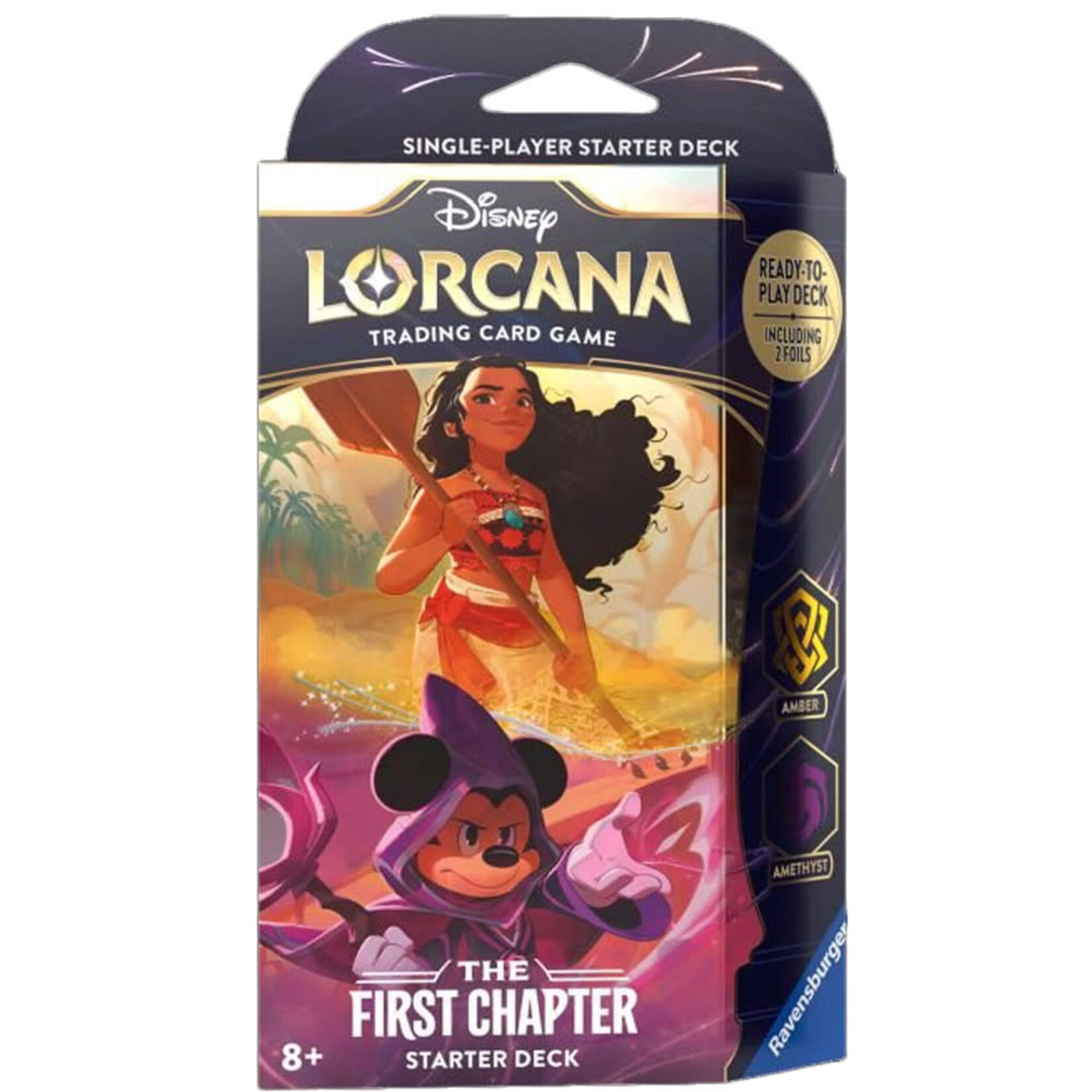 Ravensburger Disney Lorcana First Chapter Starter Deck Amber Amethyst
