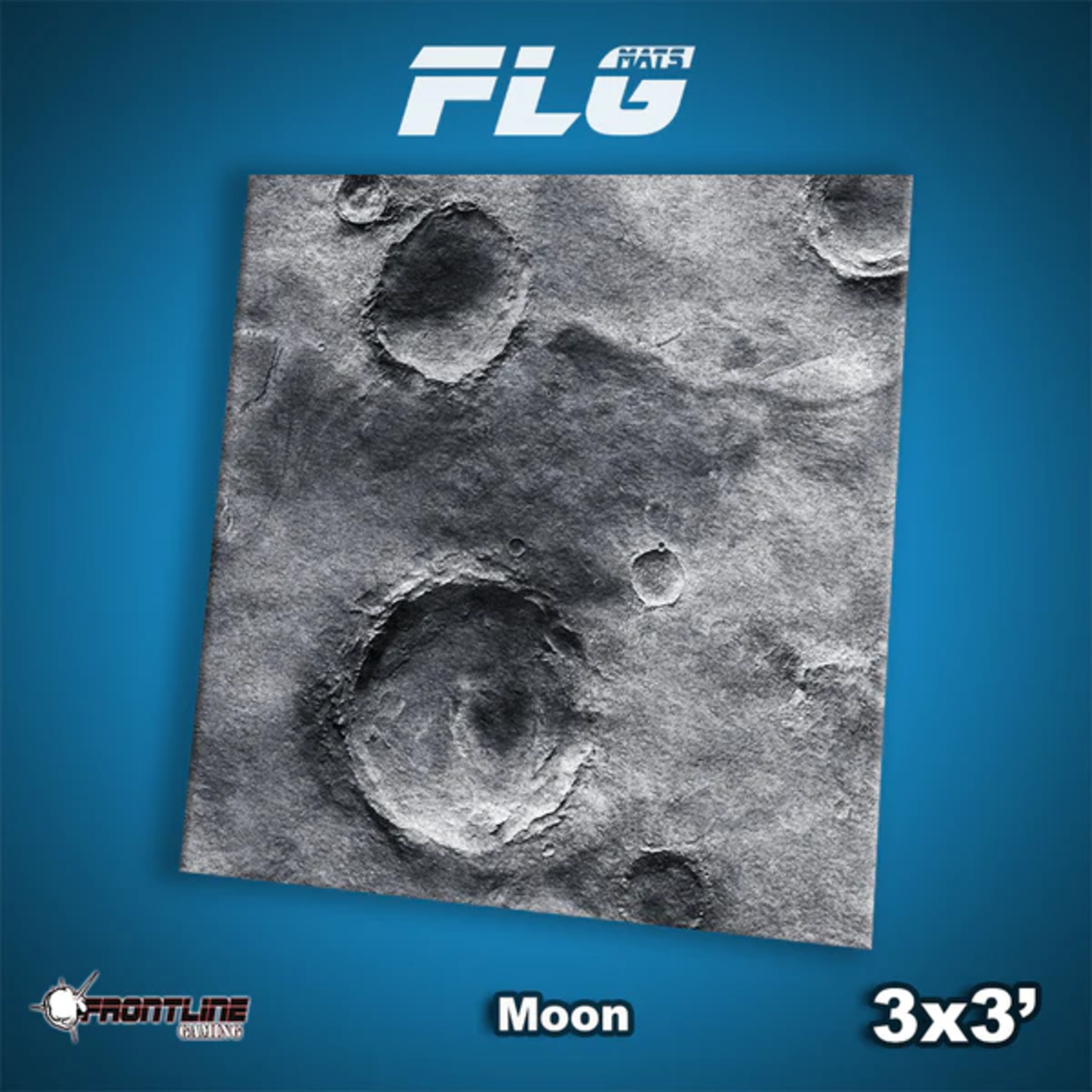 3 x 3 ft FLG Mat Moon