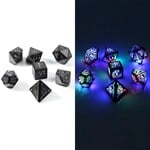Dice Habit LED Dice Set Retro Polyhedral 7 die set