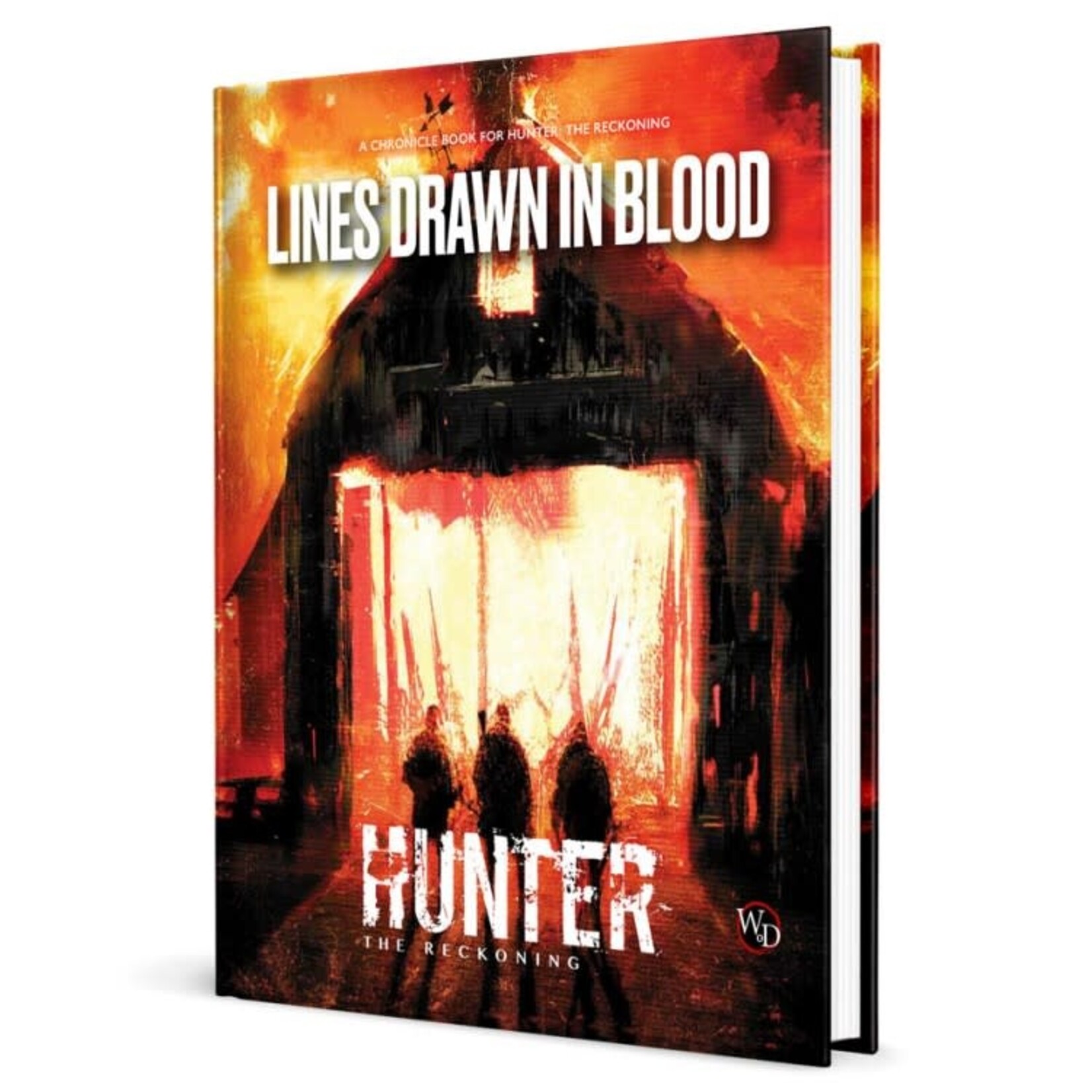 Renegade Game Studios Hunter the Reckoning Lines Drawn in Blood Chronicle Book