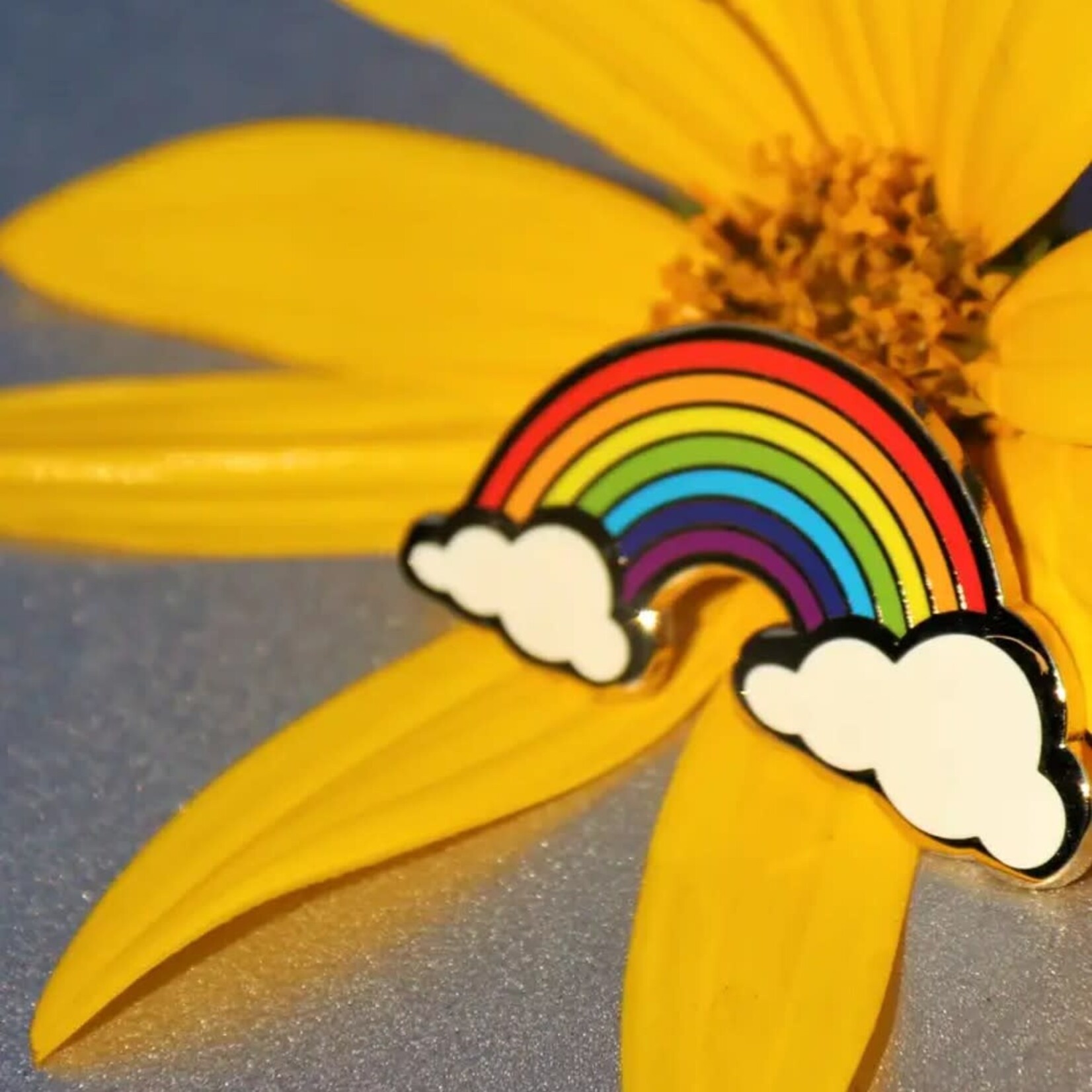Real Sic Rainbow Pride Enamel Lapel Pin LGBTQ Pride Pin Series